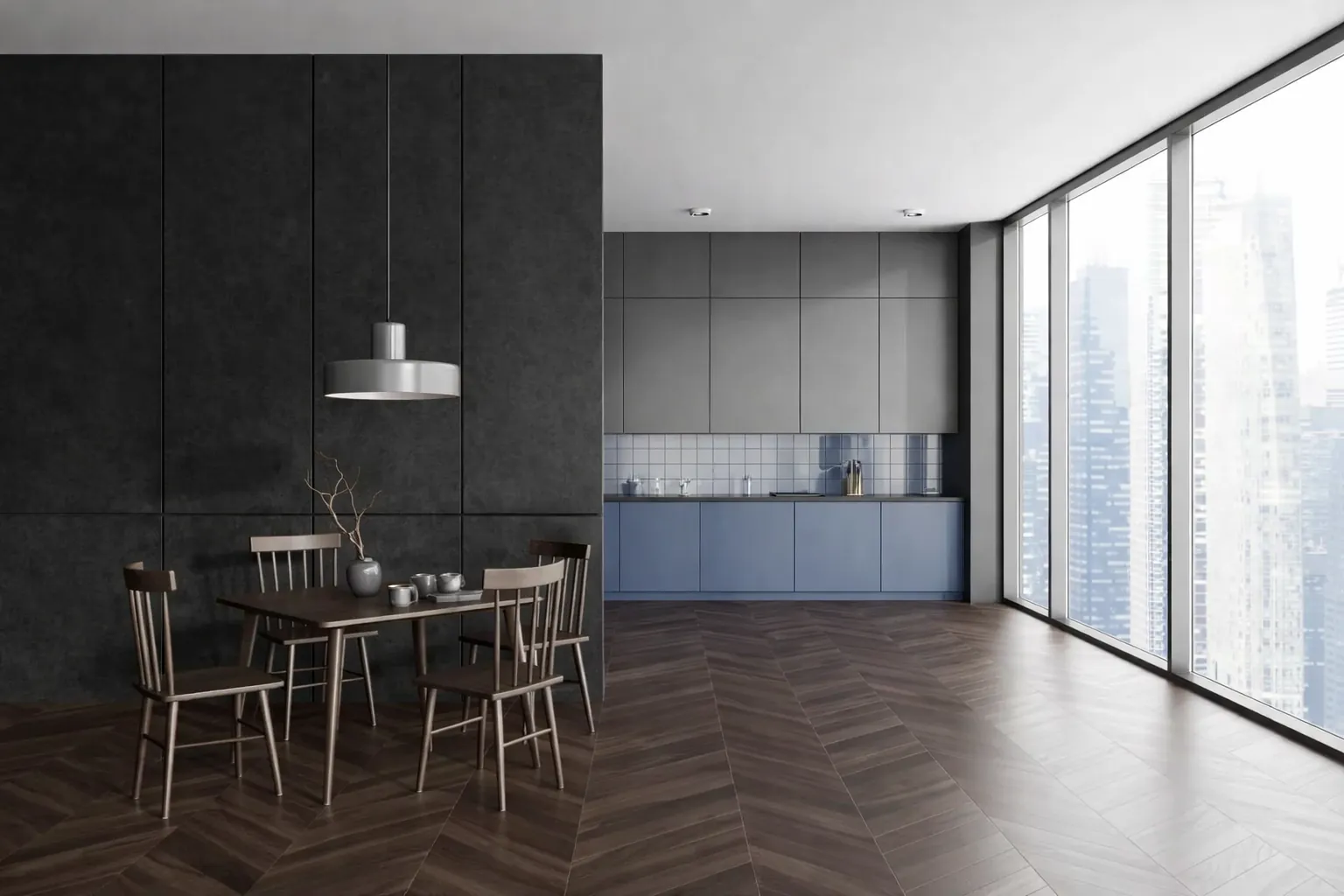 7 Expert Hall and Kitchen Partition Rules that Designers Follow