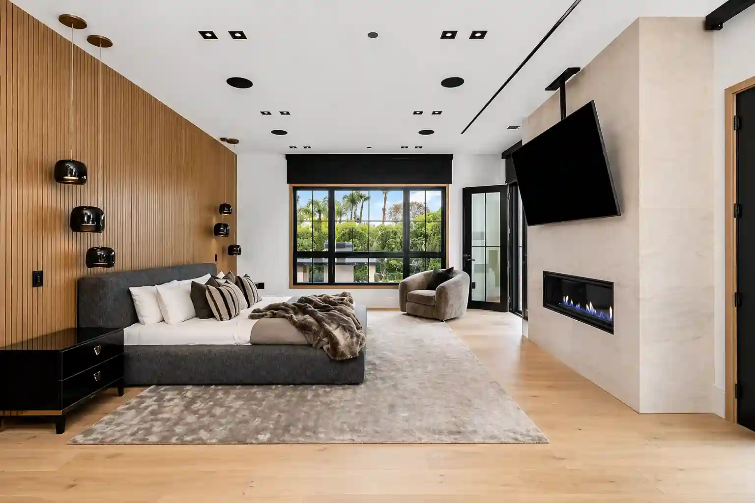 Bedroom Home Interior Design | Smart Tech Integration