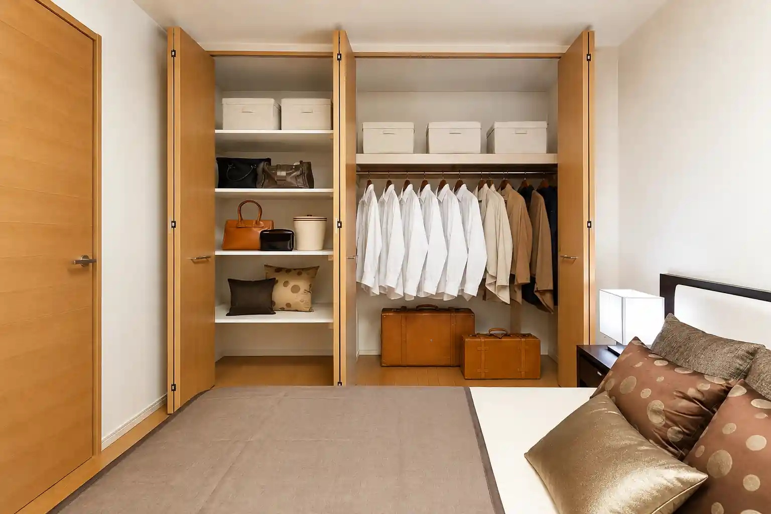 Bedroom Interior Design with Wardrobe