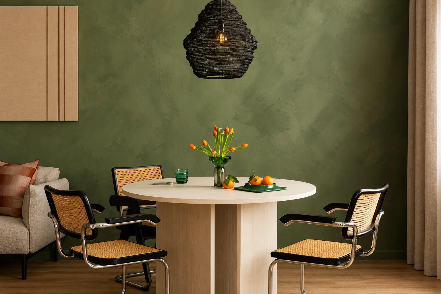 Elegant Dining Room Wallpaper Ideas by Bonito Designs